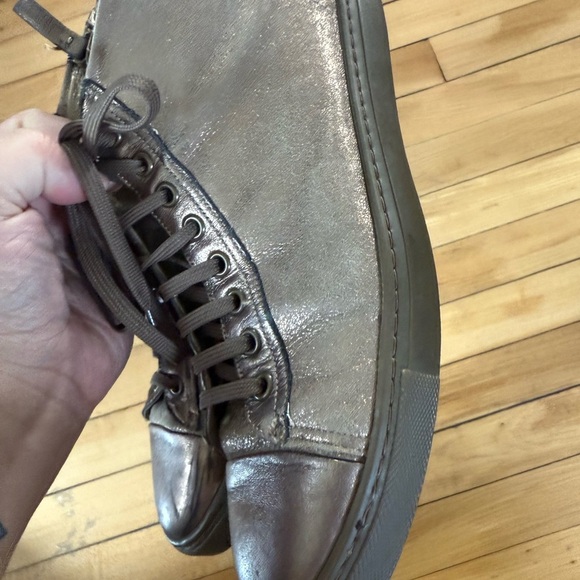 MaiMai gold high top sneakers - Picture 4 of 9